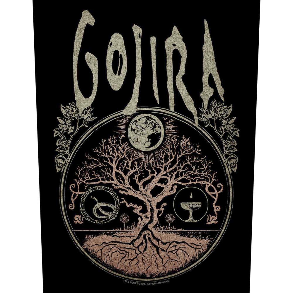 Gojira - Tree Of Life Rugpatch - Zwart